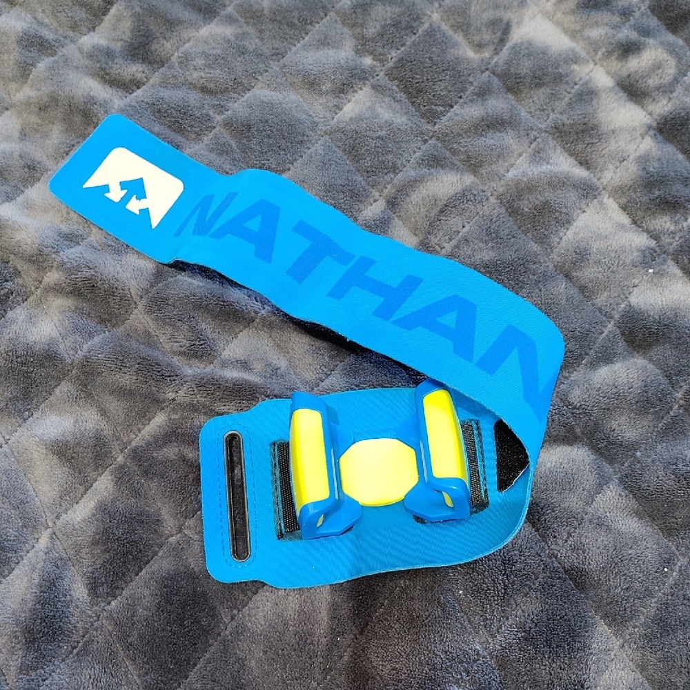 Nathan Blue and Yellow Armband Phone Holder